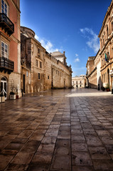 Ortigia island in Syracuse, Sicily