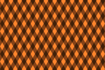 Chessboard vector pattern - brown background