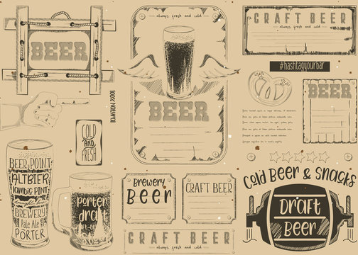 Beer Placemat
