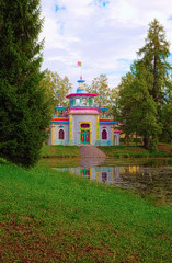 The pavilion known as the Creaking – or Chinese – Summer-House is located on the picturesque...