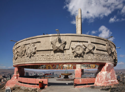 Zaisan Memorial in Ulaanbaatar. Mongolia