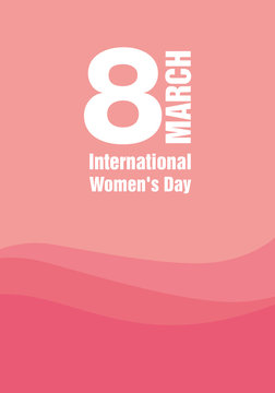 International Women's Day. Main title March 8.