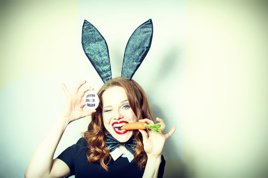 Osterfrau s&uuml;&szlig;