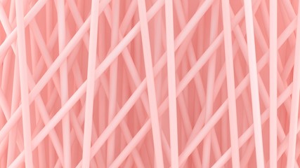 Naklejka premium 3d lines background. Abstract wallpaper. Geometric shapes. Trendy modern illustration. 3d rendering. Poster backdrop. Colorful poster backdrop. Minimal style.