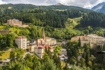 Bad Gastein im Gasteinertal in Österreich