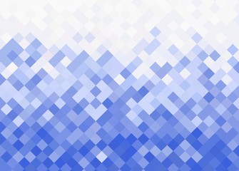 Abstract geometrical blue background