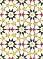 Moroccan style mosaic ornament. 