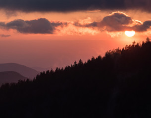 Smoky Sunset