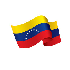 Venezuela flag, vector illustration