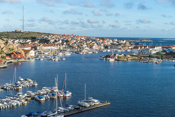 Blick auf Kungshamn