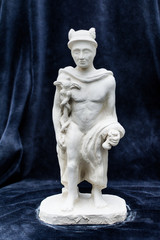 Fototapeta na wymiar Gypsy sculpture of the Roman legionnaire