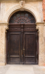 old wooden  Door