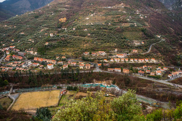 Naklejka premium French city Breill sur roya