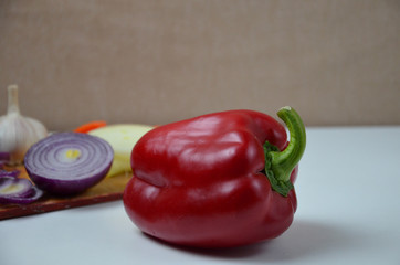 red sweet pepper