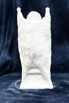 Gypsy sculpture of a girl with wings