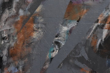 Abstract Grunge Texture Painted Background 