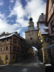 middle age village in the north of Germany 