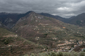 Fototapeta premium abandoned territories and buildings