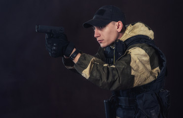 soldiers of the elite special purpose units