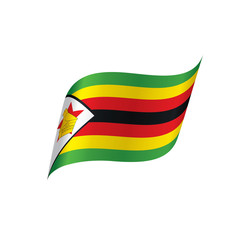 Zimbabwe flag, vector illustration