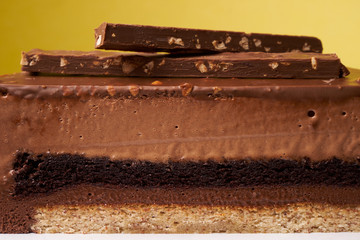 Roshen sponge cake with hazelnut