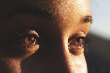 brown eyes