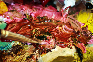 Смешанные масляные краски