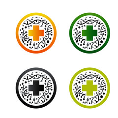 HEALTH CROSS DNA LOGO