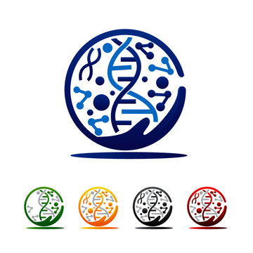 Dna Circle Logo