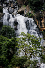 Obraz premium Waterfall in Sri lanka.