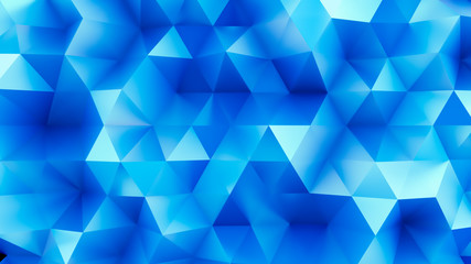 Obraz premium Golden crystal background. 3d illustration, 3d rendering.