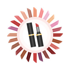 Lipstick colors set
