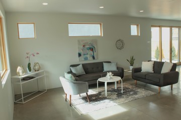 Modern Living Room with Sofa