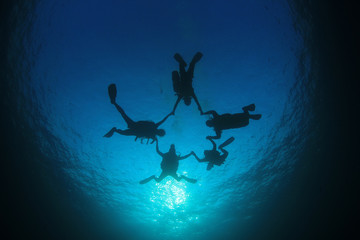 Scuba diving