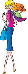 shoping woman