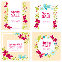 Spring sale set.