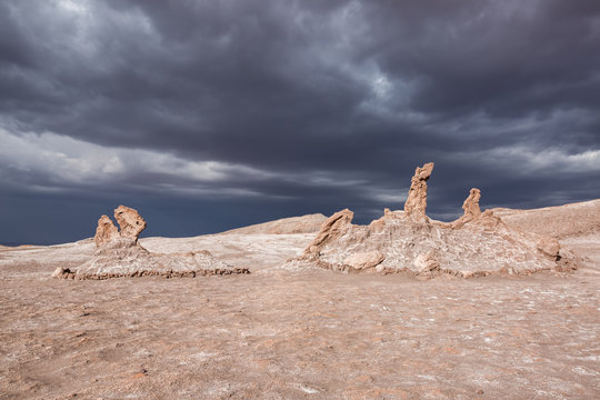 Chile, Regi&oacute;n de Antofagasta, El Loa, San Pedro de Atacama, Atacama W&uuml;ste, Las Tres Marias