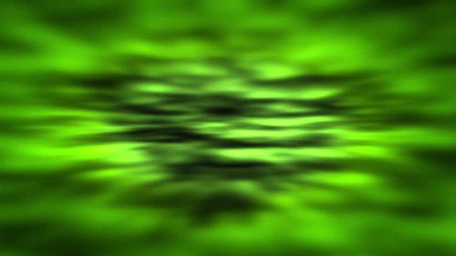 Subtle abstract motion background in green