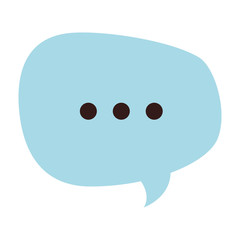 speech bubble isolated icon vector illustration design