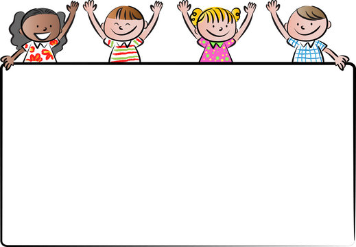 school kdis with background