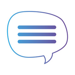 speech bubble isolated icon vector illustration design