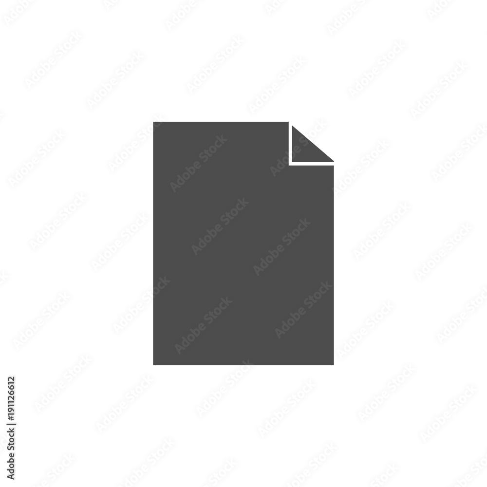 Poster paper with a subtraction sign icon. elements of web icon. premium quality graphic design icon. signs