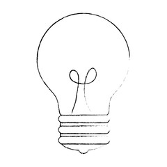 bulb light isolated icon vector illustration design