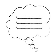 speech bubble isolated icon vector illustration design
