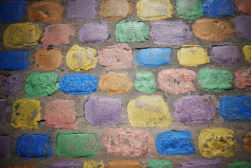 colorful cobblestone