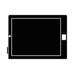 tablet device isolated icon vector illustration design