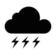 weather cloud rainy with ray vector illustration design