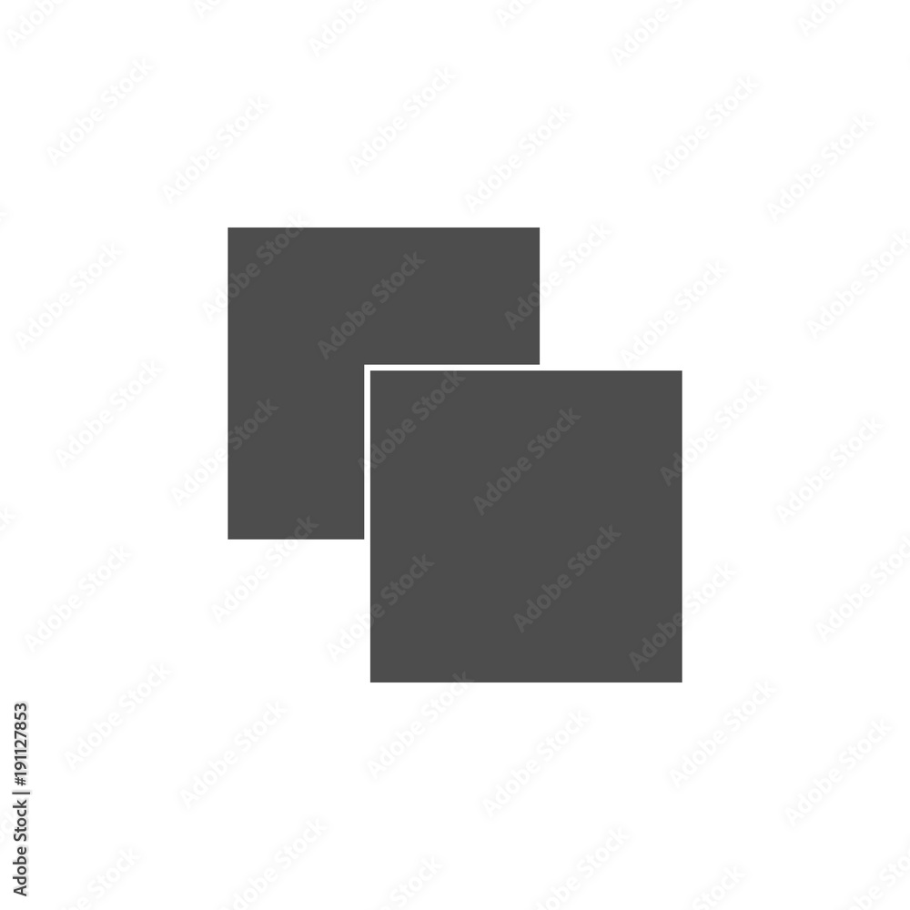 Poster layering icon. elements of web icon. premium quality graphic design icon. signs and symbols collecti