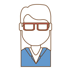 Obraz premium beautiful and young woman character vector illustration design