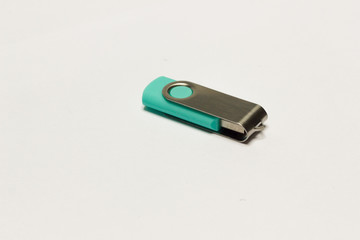 Memory stick on beige background